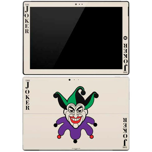 DC Comics The Joker Calling Card Surface Pro 3 Skin